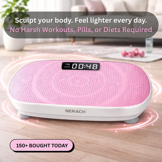 Vibration Plate Exercise Machine with Lymphatic Drainage